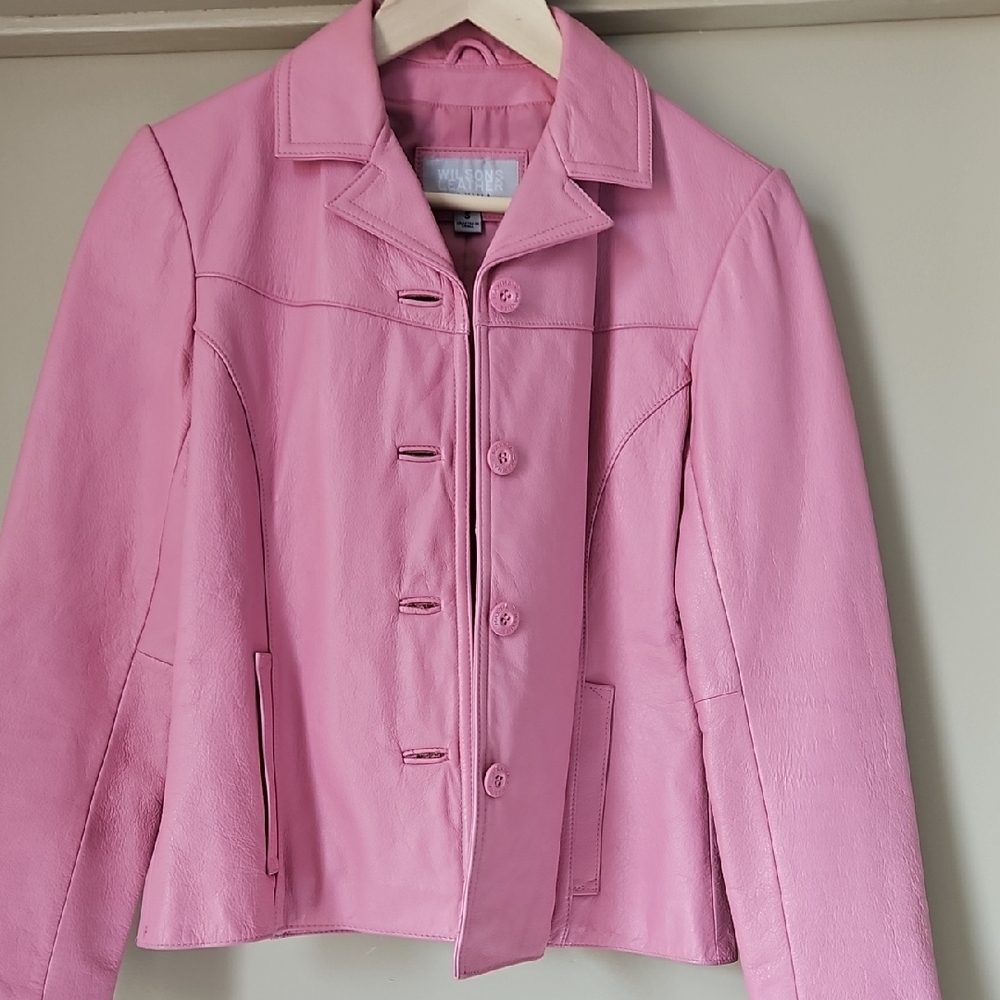 Wilsons Leather Women's Pink Jacket